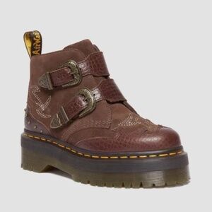 Dr. Martens Women's Devon x Gothic Americana Western LIMITED EDITION US 10 RARE!